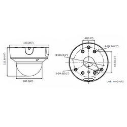 DS-2CD2785G1-IZS-BLK Hikvision 8MP 4K DarkFighter Varifocal Dome IP Camera Black